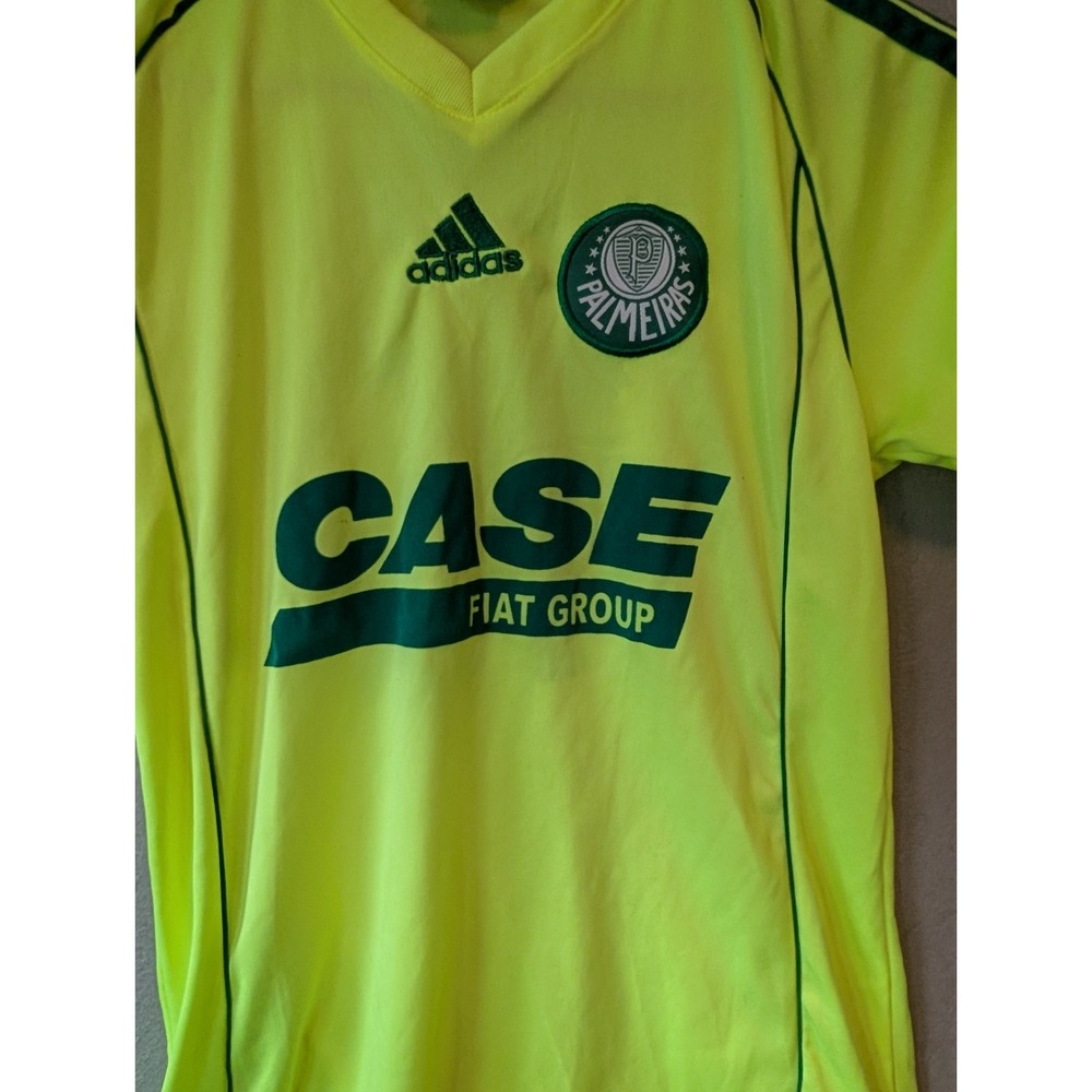 Adidas PALMEIRAS BRAZIL 2008-10 Away Football Soccer #10 Jersey kit Kid's XL‎ - Picture 2 of 8